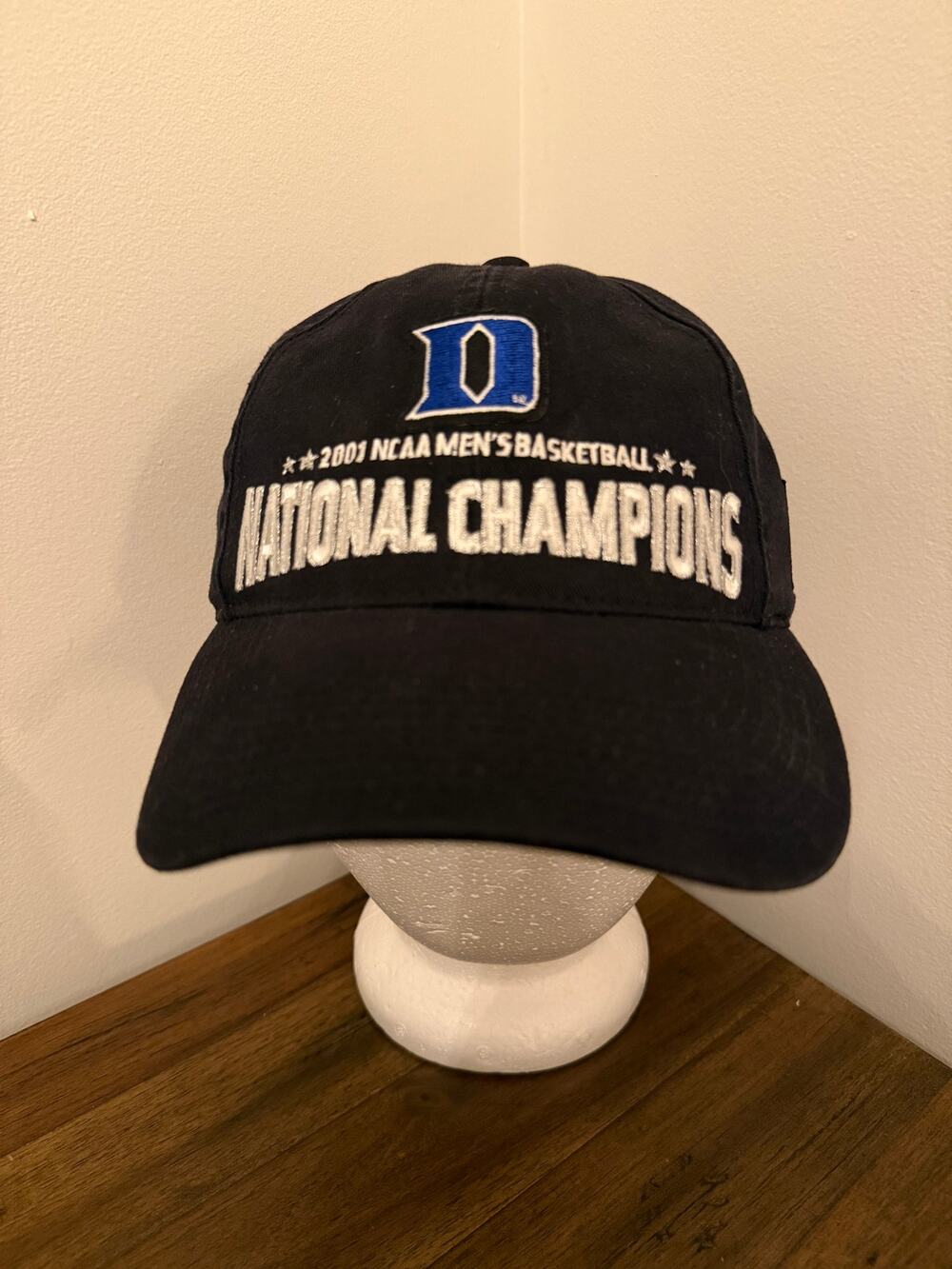 2001 NCAA Duke Men's Basketball National Championship SPL 28 Baseball Hat